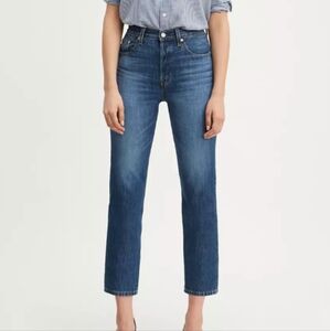 Levi's 501 cropped  jeans 100% cotton